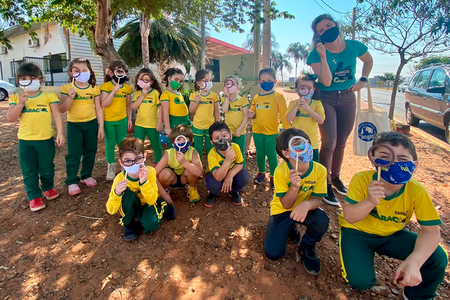 A Turminha do Infantil realizou uma atividade super divertida da apostila: Passeio de Investigação!