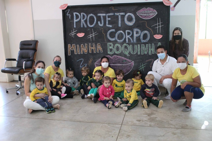 Turminha do Baby da Manhã está trabalhando o projeto "Corpo: Minha Boquinha"